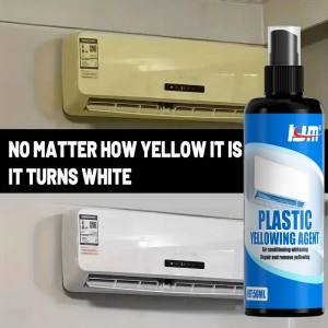 New Plastic Renewal Spray 50ml - Universal Aircon Yellowing Remover High Efficiency Restorer for AC Units Easy to Use