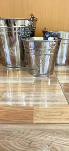 XÔ ĐÁ CÓ QUAI XÁCH INOX XÔ ĐỰNG ĐÁ INOXXÔ LOẠI 1 XÔ ƯỚP THỨC UỐNG SIZE 20 CM 25CM 30CM