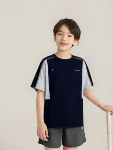 Breathable Quick-Drying Sun Protection T-Shirt For Boys