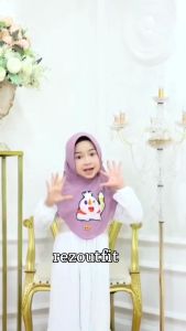 PED MARWAH KIDS / HIJAB INSTAN ANAK MATT AIRISH