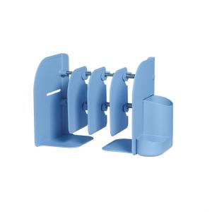 Cat Prince Double Rod Extendable Bookends Simple Foldable Metal Bookshelf Student Desk Organizer Book Holder High School Ins Style Desktop Storage Rack