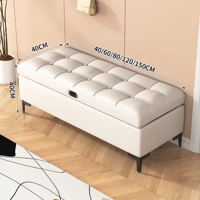 Entrance Hall Storage Bench Seat Wooden Structure Sofa Style Multi-Functional Doorway Shoe Changing Bench with Storage Space