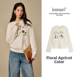 INMAN | Soft Comfortable Green Knit Sweater