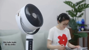 Quạt tuần hoàn không khí 3D động cơ biến tần DC thương hiệu Hà Lan cao cấp Philips ACR2246CFD Serial 2000