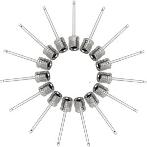 5/10/20Pcs Ball Pump Inflation Needles Ball Pump Pin Football Basketball Soccer Inflatable Air Valve Adaptor Stainless Steel