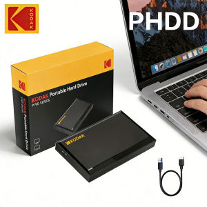 Kodak | KODAK P190 500GB 1TB External Hard Drive USB 3.0 5Gbps Portable HDD for PC Laptop PS4 Xbox – High Speed Gaming Storage