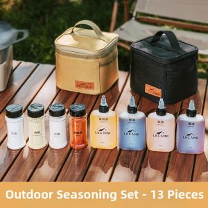 Portable Condiment Bottles Set