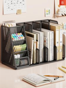WUBUWEI | Desktop Organizer Bookshelf Multi-level