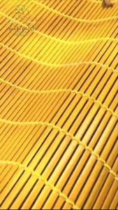 Mành Tre Trúc Vàng Ngang 1m Cao 2m Mành Che Nắng Ban Công Rèm Trúc Treo Cửa Sổ Cửa Chính Ngoài Trời Mái Hiên Sơn Pu Màu Vàng Chanh Có Dòng Rọc Dây Kéo