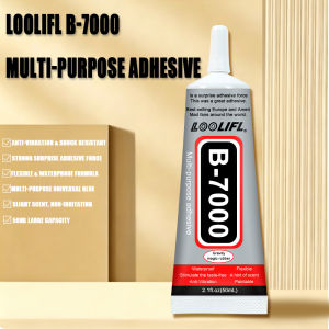 Loolifl B-7000 50ml Multi-Purpose Adhesive Strong Flexible Waterproof Glue for Phone Repair Jewelry DIY Fabric Leather Wood Glass