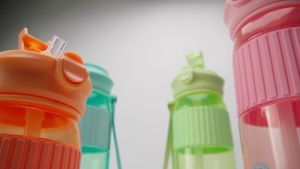 Quencha 500ml Kids Water Bottle with Built-in Straw and Dual Spout