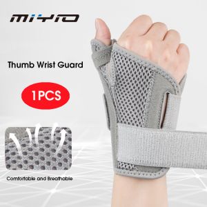 MIYIO 1PCS Medical Wrist Brace Support Hand Thumb Spica Splint Supporter Adjustable Tenosynovitis Fixation Wristbands Wrist Stabilizer for Pain Carpal Tunnel Guard Protector for Left & Right Hand
