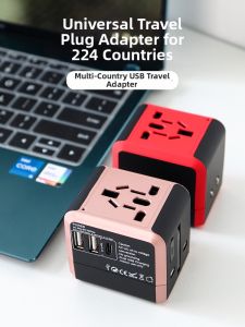 BAG AND GO | Universal Travel Adapter with USB and Type-C Ports