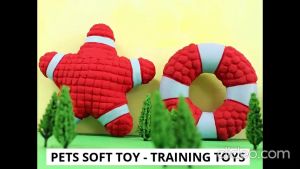 Eetoys Pets Soft Toy - Training Toys Life Buoy Red
