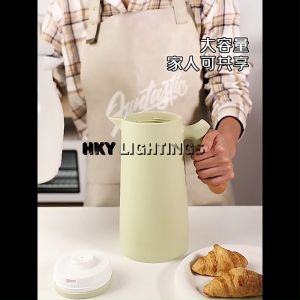 Thermos Bottle Nordic Flask Vacuum thermos Inner Domestic Water Bottle 1000ml Wooden Handle Insulate