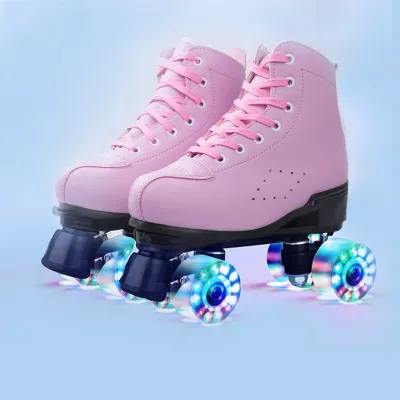 LIWAN | Leather Double Row Roller Skates