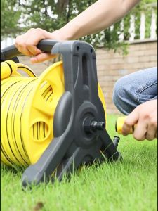 35M Garden Hose Reel Water Gun Set Portable Suitable For Watering Flowers Washing Cars And Irrigation