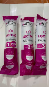BỘ 3 LÕI LỌC THÔ MUTOSI ĐÚC LIỀN – LỌC SẠCH CẶN BẢO VỆ MÀNG RO
