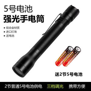 Đèn Pin AA Nhôm LED Thông Thường Dùng Cho Sinh Viên Ở Ký Túc Xá Đèn Pin Cầm Tay Nguồn Sáng Tối Đa 5W Độ Sáng Cao Nhất 100lm