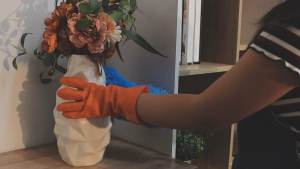 Kudzun ถุงมือยาง (ขายยกโหล) คุณภาพดีไม่ขาดง่าย ProKitchen