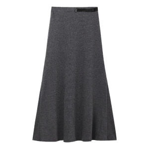 Váy Bầu Cua a Chữ Mùa Xuân Hè Dài Vừa Phải Đa Năng Không Cần Hỗ Trợ Bụng Thoải Mái Thường Ngày Cho Phụ Nữ Mang Thai