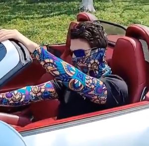 Khăn đa năng kèm găng tay chống nắng chống bụi cao cấp họa tiết xăm độc lạ cho nam nữ đi phượt