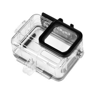 TELESIN 45M Waterproof Housing for Insta360 Ace Pro /Ace pro 2 Deep Waterproof Fog-Resistant Housing Cover Protective Case for Vlogging Photograph Action Camera Accessories