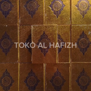 Al Quran Cover Emas A6 Kertas HVS Ukuran 10 x 15cm - Dian Rakyat