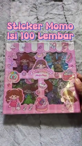 UNTUK YG ROLL BELI 1 GRATIS 1 Stiker Hologram Motif Kartun Momo Warna-Warni untuk Dekorasi dan Buatan Anak