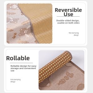 Dual-use Bamboo Mat for Students and Infants