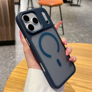 Luxury For Magsafe Magnetic Matte Translucent Case For iPhone 17 16 15 14 13 12 11 Pro Max Air Plus Shockproof Armor Hard Cover