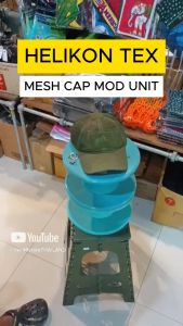 Helikon Tex หมวกแก๊ป ตาข่าย เต็มใบ BBC MESH CAP MOD UNIT OLIVE GREEN Tec40store ไรท์สาระกับครูแว่น
