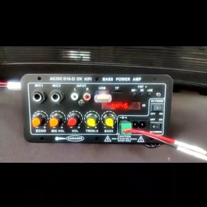 5 Inci Mobil HIFI Bluetooth Bass Penguat Daya Amplifier Digital Stereo 220V Mobil Bluetooth 2.1 Hi-Fi Bass Penguat Daya Mini Mobil Amplifier Mobil Radio Penguat Digital Audio USB TF Remote (dalam stok dikirim dari jakarta)