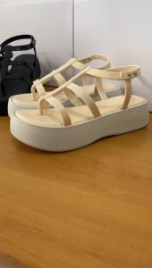 Sandal Wanita Karet/Jelly Gladiator Import Premium (J) Import W2255 Sandal Wanita Karet Kekinian (+Box) Import