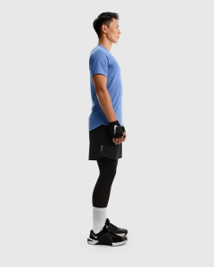 Nike Pro Training Mens Dri-FIT Short-Sleeve Top - Indigo Storm [HV0410-459]