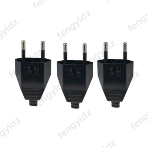 1PCS Rewirable European Power Cord CE Male Plug Female Socket Electrical Plug Industrial Vintage Style Rewire Plug 250V 16A