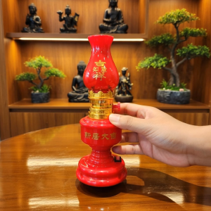 Đèn Cầy Đèn Thờ Cúng Trang Trí Bàn Thờ Đèn Vĩnh Cửu Dùng Pin Tiện Lợi Sang Trọng cho Bàn Thờ - Đồ Cúng Bát Tràng