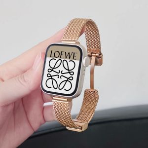 XUEZHANGJIA | Metal Magnetic Strap Smart Watch Band