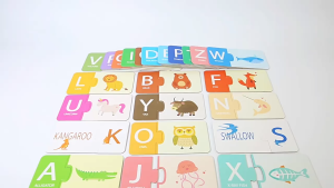 Kids Educational Toys Alphabet Number Matching Puzzle Flash Cards Early Learning Montessori Toy Mainan Kanak Kanak