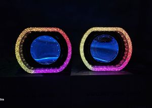 Paket Hemat Lampu Utama Projector Projie BILED 3 Inch P65 Gen 2 Vinyx shroud BMW 5D Crystal RGB Sepasang Mobil Motor High Low