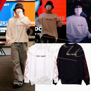 KAOS LENGAN PANJANG JIMIN SUGA D-DAY AGUSTD CONCERT SWEATER HOODIE JAKET MIN YOONGI BTS AGUST D KPOP FASHION OUTFIT BANGTAN STYLE ARMY BT21