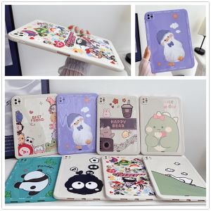 For Samsung Galaxy Tab A9+ A9 A8 A7 S6 Lite S7 S7+ S7FE S8 S8+ S9 S9+ S9FE S9+ S9FE+ 5G 11.0" 10.4" 10.5" 12.4" 8.7" Kids Tablet Cute Cartoon Patterns Heavy Duty TPU Back Case Portable Cover