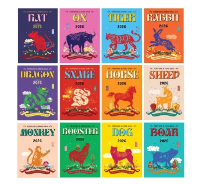 Feng Shui Lillian Too 2026 12 Horoscopes Books Lillian Too Books Forecast Lillian Too Books 2026