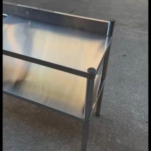 🔥24-hour shipping🔥 80/100/120*50cm 304 lababo stainless steel kitchen sink high quality thickened and bold without rust portable sink with stand sale vertical sink kitchen bar sinks lababo stainless complete set sink With faucet