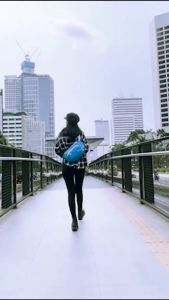 Consina The Shard Tas Selempang Pinggang Outdoor Sepeda Bike Gowes Bonus Dompet