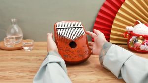 Kalimba Alat Musik Thumb Musical Toys 17 Note Sound Cega