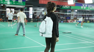 Badminton Racket Bag Large Capacity Multifunctional Fitness Bag Tennis Racket Bag With Shoes Pocket