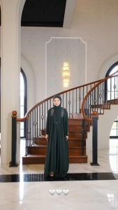 MH/Haneen Abaya Ceruty Payet/Dress terbaru viral/Gamis kondangan/Dress lebaran/Abaya terlaris/Dress
