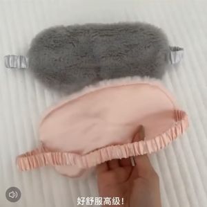 [Ready Stock+COD] 4 Colors Soft Cloud Sleeping Eye Mask Plush sleeping eye mask Blindfold Soft Plush Masks Cute Love Cloud Eye Cover Gift Travel Supplies