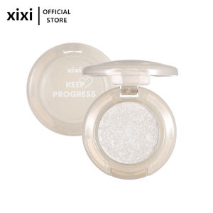 Xixi Makeup Eye Shadow Bulb Project Eyeshadow Girl Burst Glitter Pearlescent Sequins Makeup Holding Colour Showing Monochrome Eyeshadow Makeup